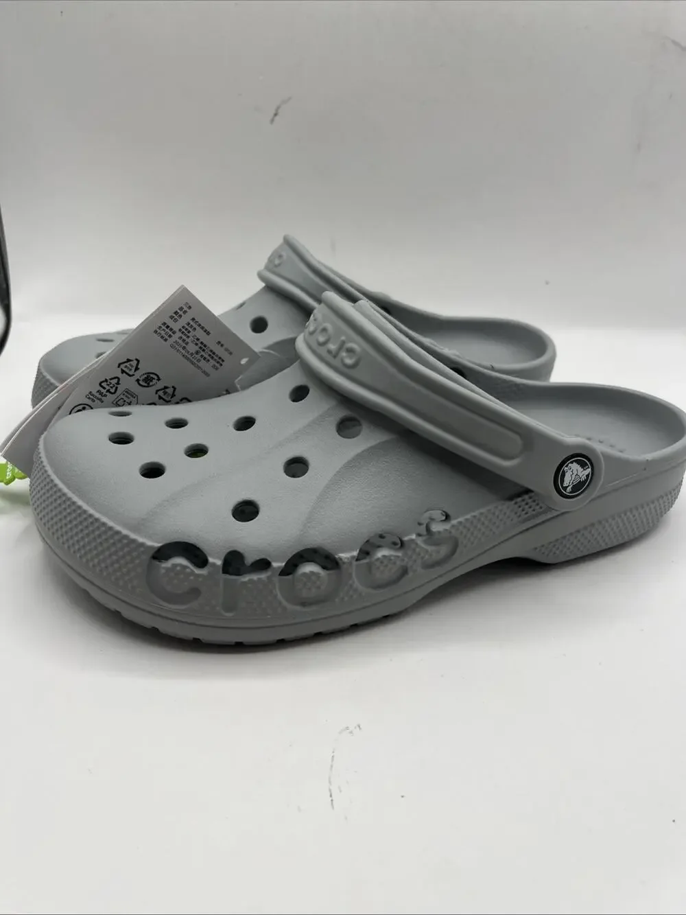 Crocs Adult Baya Clogs Color Gray Size M7/W9 Unisex Shoes